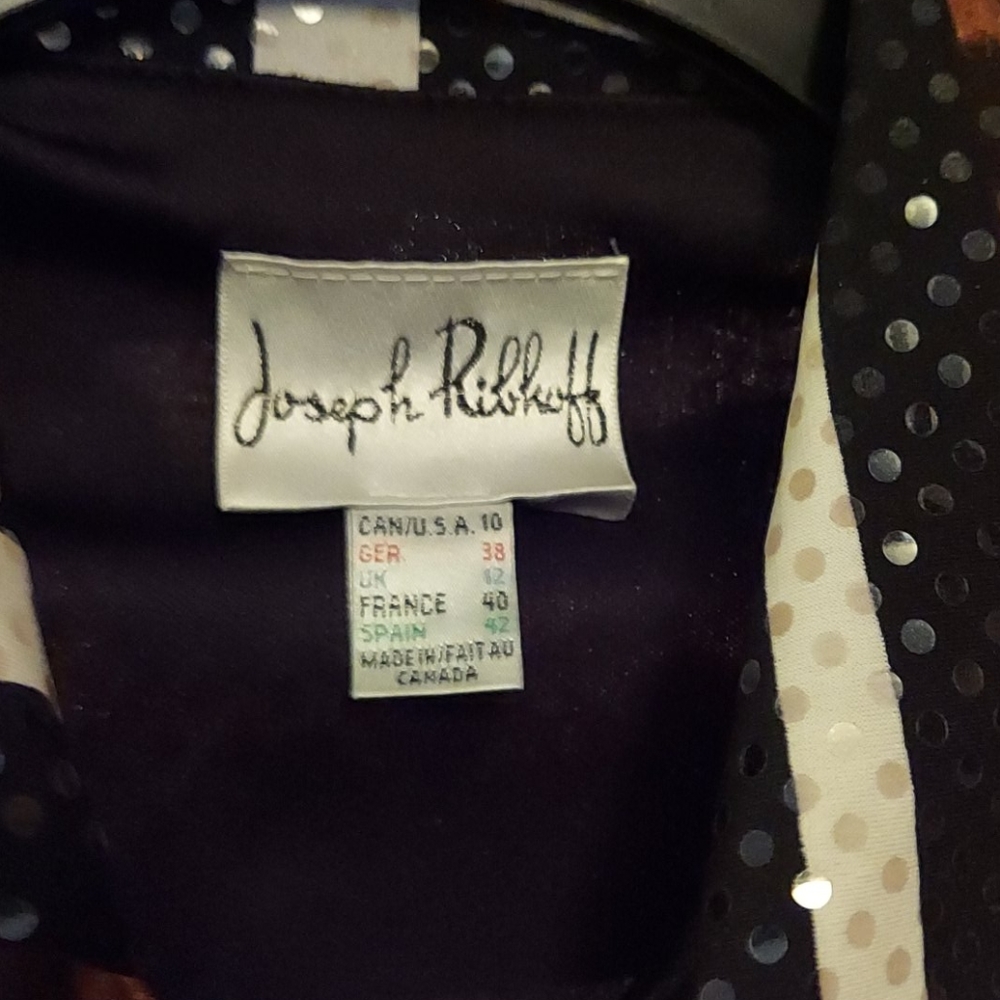 Joseph Ribhoff Animal Print Dress Jacket - Picture 3 of 4